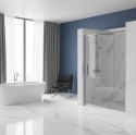 DRZWI PRYSZNICOWE RAPID SWING CHROM 120