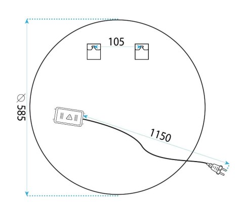 LUSTRO P11239 LED BAS 50cm