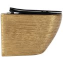WC - CARLO MINI TORNADO BRUSH GOLD BLACK