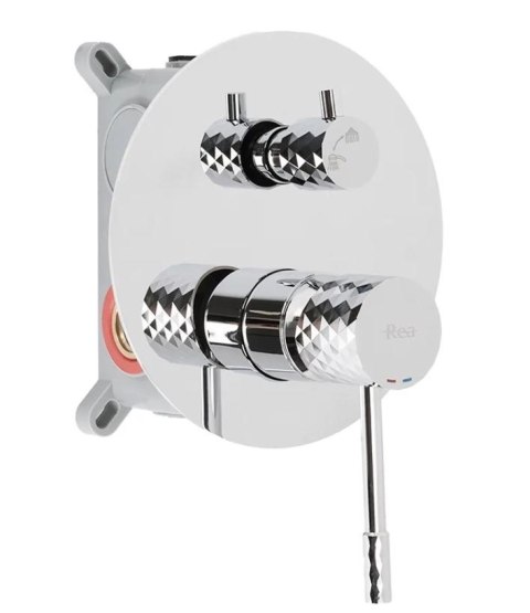 ZESTAW NATRYSKOWY PODTY LUNGO DIAMOND CHROM + BOX