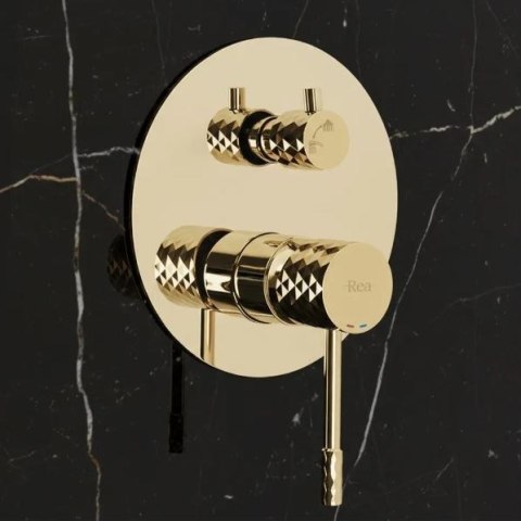 ZESTAW NATRYSKOWY PODTY LUNGO DIAMOND ZŁOTY + BOX ZESTAW NATRYSKOWY PODTY LUNGO DIAMOND ZŁOTY + BOX