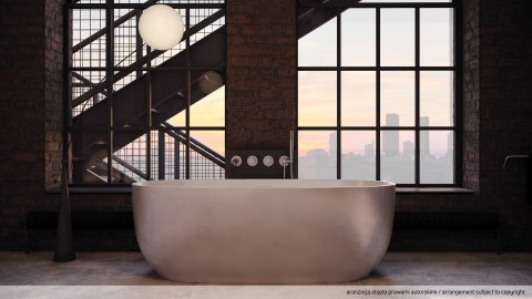 Bateria wannowa 4-otworowa podtynkowa