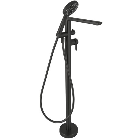 Bateria wannowa wolnostojąca z zestawem prysznicowym