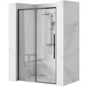 DRZWI PRYSZNICOWE SOLAR BLACK 120