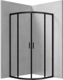 Kabina prysznicowa półokrągła 80x80 cm