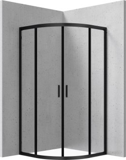 Kabina prysznicowa półokrągła 90x90 cm