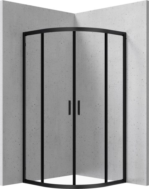 Kabina prysznicowa półokrągła 90x90 cm