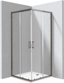 Kabina prysznicowa z brodzikiem kwadratowa 90x90 cm