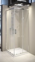 Kabina prysznicowa z brodzikiem prostokątna 80x90 cm