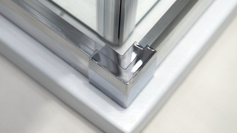 Kabina prysznicowa z brodzikiem prostokątna 80x90 cm