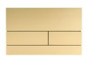 PRZYCISK DO STELAŻA PODTYNKOWEG T STEEL BRUSH GOLD