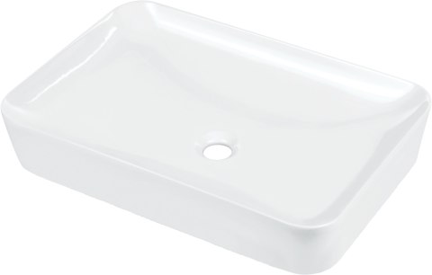 Umywalka ceramiczna nablatowa - 60x40 cm