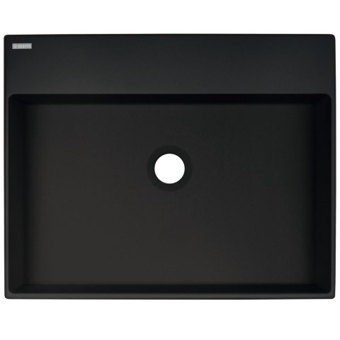 Umywalka granitowa nablatowa z miejscem na baterię - 500x400 mm