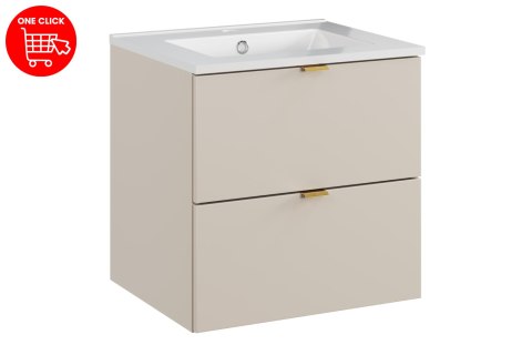 Zestaw meblowy 50cm z umywalką meblową Lava