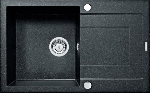 Zlewozmywak granitowy 1-komorowy z ociekaczem