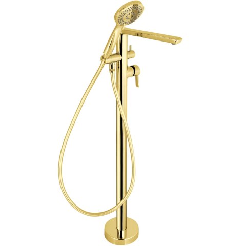 Bateria wannowa wolnostojąca z zestawem prysznicowym