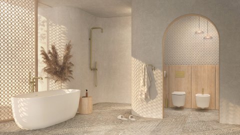 Miska WC z deską bezkołnierzowa