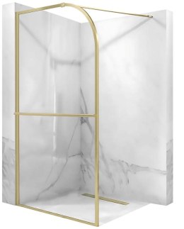 ŚCIANKA PRYSZNICOWA SKY BRUSH GOLD 120
