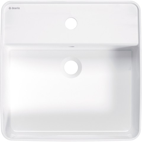 Umywalka ceramiczna nablatowa z miejscem na baterię