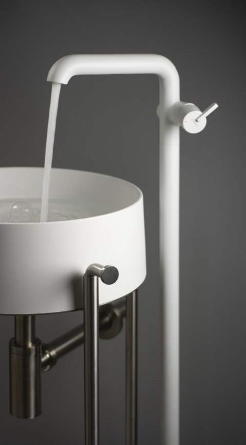 Umywalka granitowa nablatowa