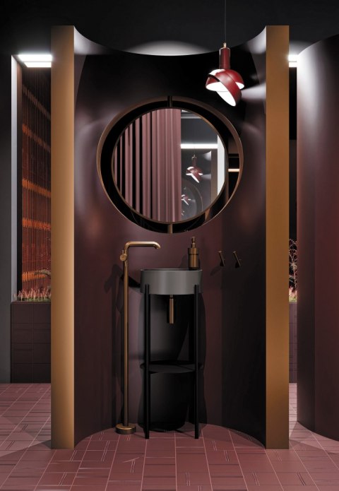 Umywalka granitowa nablatowa