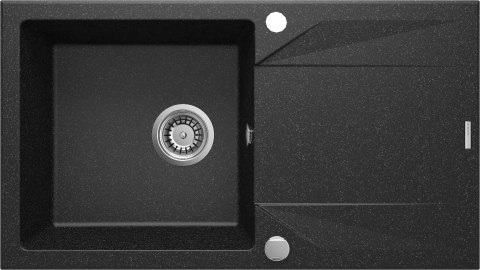 Zlewozmywak granitowy 1-komorowy z ociekaczem