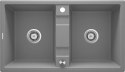 Zlewozmywak granitowy 2-komorowy