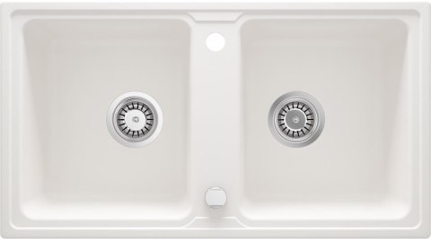 Zlewozmywak granitowy 2-komorowy