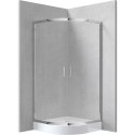 Kabina prysznicowa półokrągła 90x90 cm