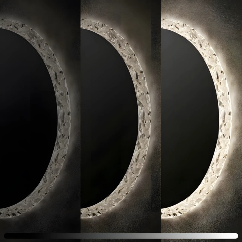 Lustro ścienne LED YH-3562 60 cm