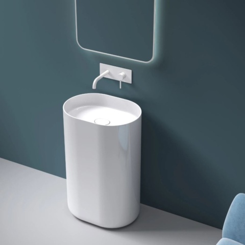 Umywalka wolnostojąca konglomeratowa REA DOLCE