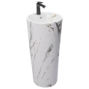 Umywalka wolnostojąca REA BLANKA MARBLE