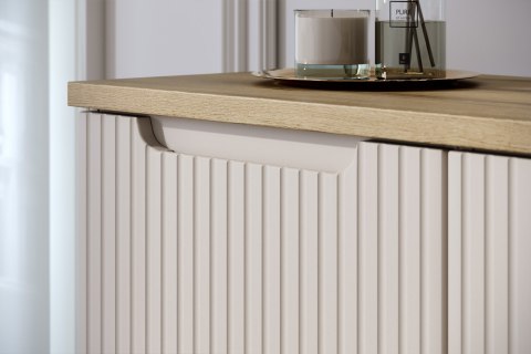 Zestaw meblowy 100cm z blatem i szafką wysoką