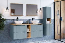 Zestaw meblowy 100cm z blatem i szafką wysoką