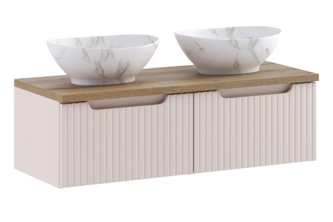 Zestaw meblowy 100cm z blatem i umywalką nablatową Pati