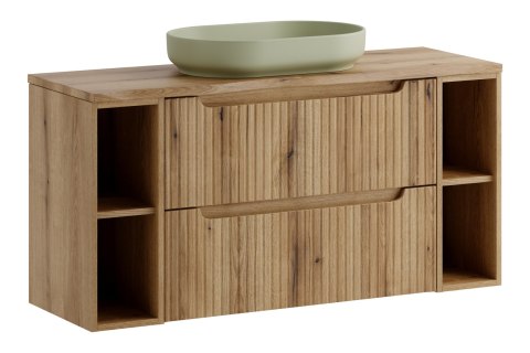 Zestaw meblowy 120cm z blatem i umywalką nablatową River