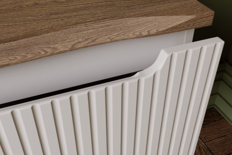 Zestaw meblowy 50cm z blatem i szafką wysoką