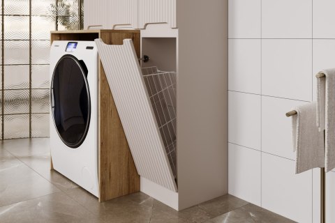 Zestaw meblowy 50cm z blatem i szafką wysoką