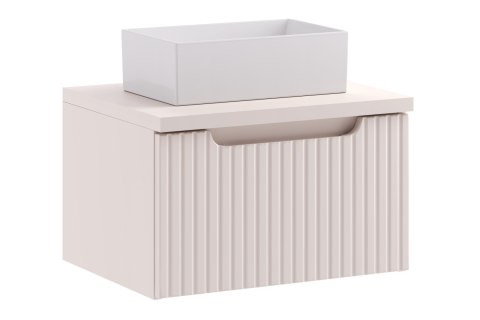 Zestaw meblowy 50cm z blatem i umywalką nablatową Gaja