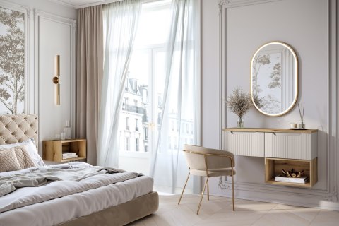 Zestaw meblowy 50cm z umywalką meblową Sky i szafką wysoką