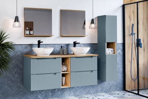 Zestaw meblowy 60cm z blatem i umywalką nablatową Beyond