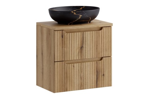 Zestaw meblowy 60cm z blatem i umywalką nablatową Mona