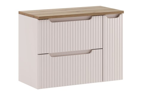 Zestaw meblowy 80cm z blatem i szafką cargo