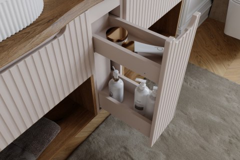 Zestaw meblowy 80cm z blatem i szafką cargo