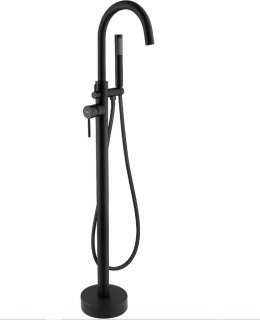 BATERIA WANNOWA PODŁOGOWA LUNGO CZARNA