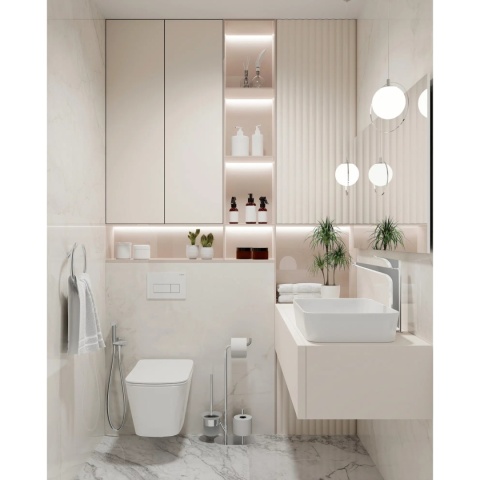 Bateria umywalkowa wysoka HIACYNT DEANTE