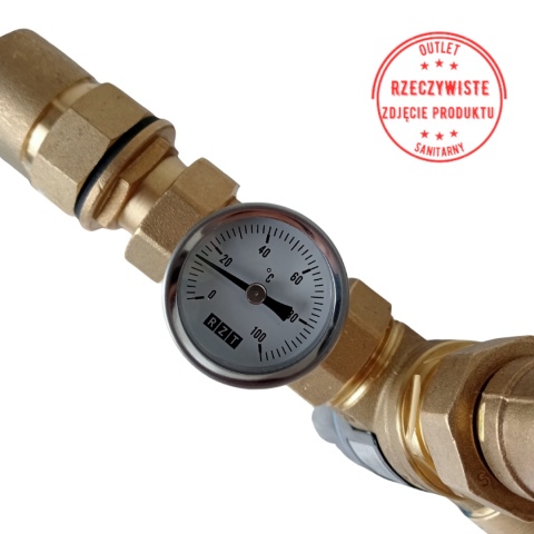 Grupa pompowa do C. W. U. z zaworem ESBE (Kv = 3,4) i pompą LFP DHW RZT