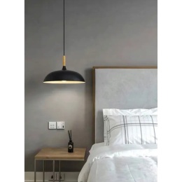 Lampa sufitowa ANZO APP178-1CP czarna