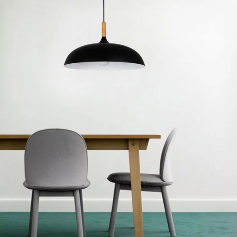 Lampa sufitowa ANZO APP178-1CP czarna