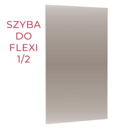 ŚCIANKA PRYSZNICOWA FLEXI 80 cm BROWN 1/2